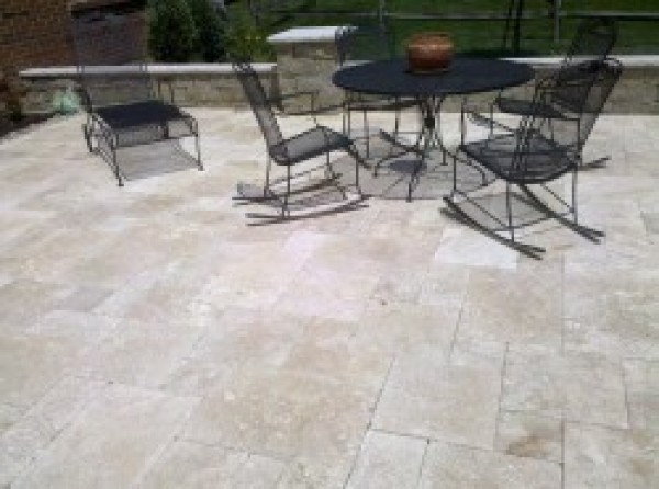 Travertine stone