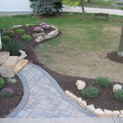 Landscape Design with Paver Patio