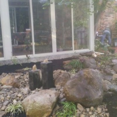 Basalt Water Feature