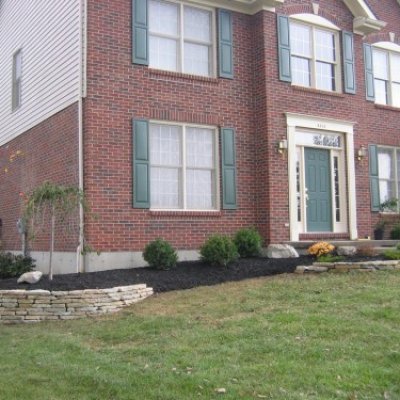 Natural Stone Retaining Wall