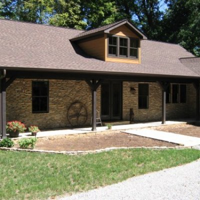Natural Stone Retaining Wall