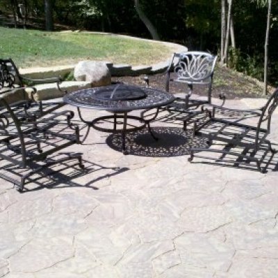 Irregular Flagstone Patio