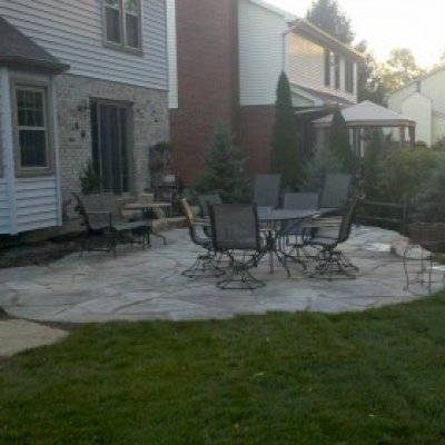 Irregular Flagstone Patio