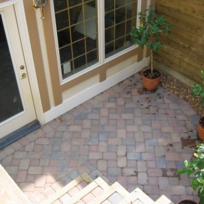 Paver Steps & Patio