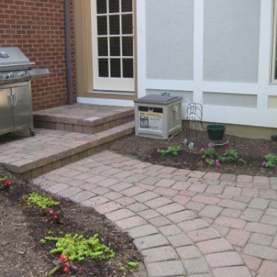 Paver Steps & Patio