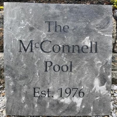 Engraved Patio Stone