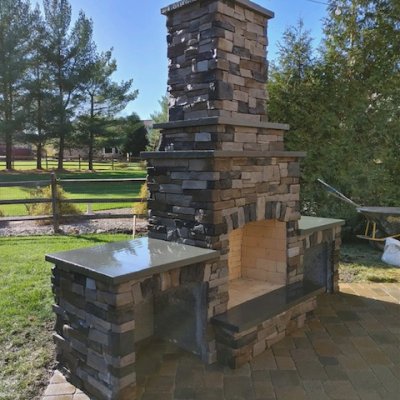 Custom Fireplace - StoneAge