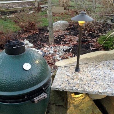 Green Egg  Granite Counter Top LED Lighting