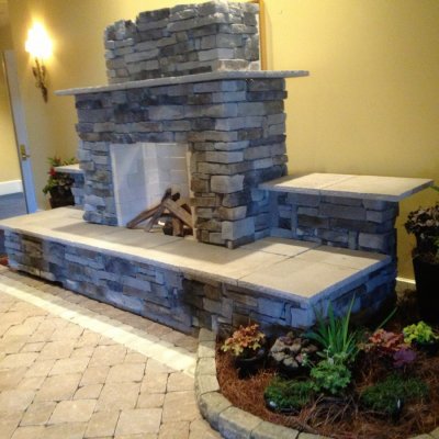 Outdoor Fireplace