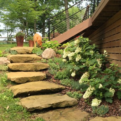 Natrual Sandstone Steps