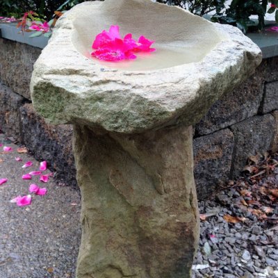 Custom Bird Bath