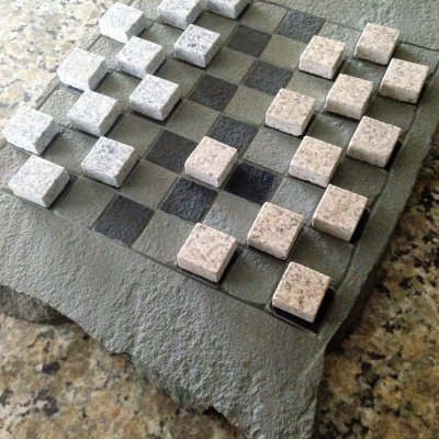 Illregular Pennsylvania Blue Flagstone Checker Board