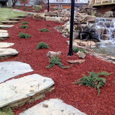 Illregular Pennsylvania Blue Flagstone Walkway