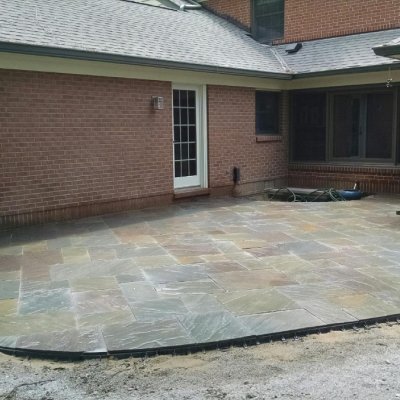 Dimensional Pennsylvania Stone Patio