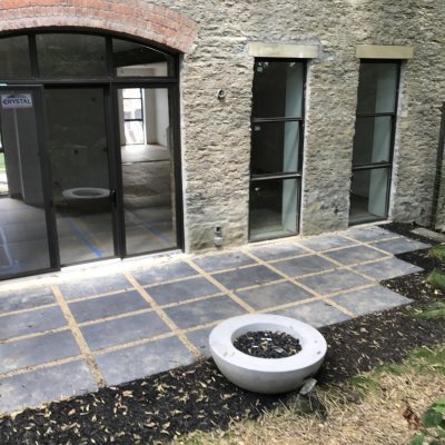 Formal Patio and Fire Bowl