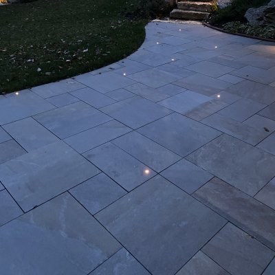 Starry Night patio lights
