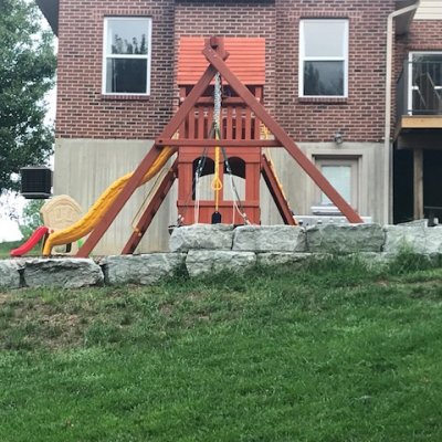 Playground wall