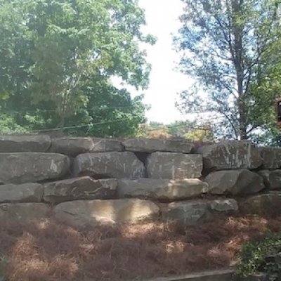 Natural Retaining Wall