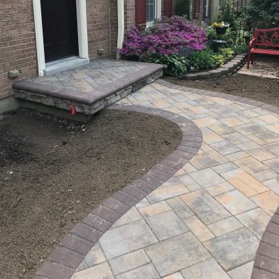 Paver Walkway